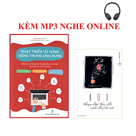 Sách - Combo: Phát triển từ vựng tiếng Trung Ứng dụng (Có Audio nghe) + 101 thông điệp thay đổi cuộc đời phụ nữ +KÈM MP3 NGHE ONLINE - Linh Linh