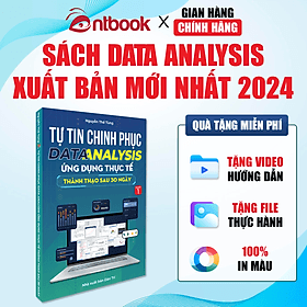 Sách Data Analysis Quyển 1 Cơ Bản, Ứng Dụng Thực Tế, Có Tặng Kèm Video Hướng Dẫn - Nhà xuất bản Larousse