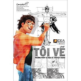 Tôi Vẽ - Phương Pháp Tự Học Vẽ Truyện Tranh Tái Bản Tặng Kèm Bookmath Thiết kế - Do