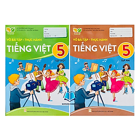 Combo Vở bài tập - Thực hành Tiếng Việt lớp 5 tập 1 + 2 (Kết nối tri thức với cuộc sống) - An Vi