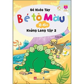 Sách Bé Tô Màu (2-6+) - Khủng Long T2 - Long