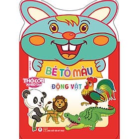 Sách Bé tô màu - Động vật - Hú