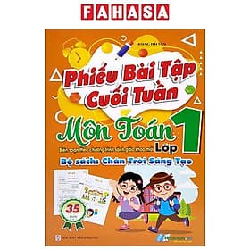 Phiếu Bài Tập Cuối Tuần - Môn Toán Lớp 1 (Bộ Sách: Chân Trời Sáng Tạo) - Chà