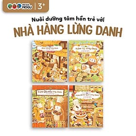 Truyện Ehon bé 3-4-5 tuổi - Bộ 4 cuốn Nhà hàng lừng danh - Việt Hà