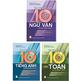 Ôn Thi Vào Lớp 10 Môn Toán + Ngữ Văn + Tiếng Anh Năm Học 2026 - 2027 (HEID) - An Thi