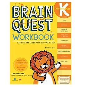 Sách Braint Quest WorkBook K ( 5 - 6 tuổi ) - Châu Sa