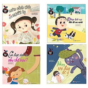 ComBo: Bộ Sách Giáo Dục Giới Tính Hàn Quốc: Luôn Cảnh Giác Với Người Lạ+ Phép Lịch Sự Khi Đi Vệ Sinh+ Những Trò Đùa Ác Ý+ Con Được Sinh Ra Như Thế Nào ?