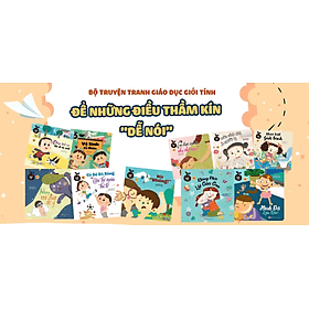 Bộ sách GIÁO DỤC GIỚI TÍNH - Cứu cánh của các bậc phụ huynh. Tặng sổ tay mini dễ thương - Bộ Văn Hóa