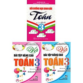 Vở Bài Tập Nâng Cao Toán + Bồi Dưỡng Học Sinh Giỏi Toán - Lớp 3 - Combo 2 Cuốn - Bám Sát SGK Kết Nối - Hồng Ân - An