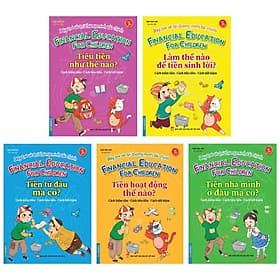 Combo Sách Dạy Trẻ Về Trí Thông Minh Tài Chính - Minh Minh