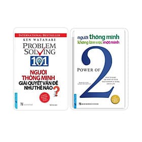 Combo Người thông minh giải quyết vấn đề như thế nào + Người thông minh không làm việc một mình - FirstNews