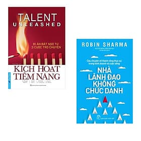 Combo 2 cuốn : Kích Hoạt Tiềm Năng - Bí Ẩn Bất Ngờ Từ 3 Cuộc Trò Chuyện + Nhà Lãnh Đạo Không Chức Danh - Bi Chu