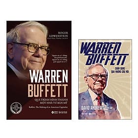 Trạm Đọc | Combo 2 Cuốn về Warren Buffett : Quá Trình Hình Thành Một Nhà Tư Bản Mỹ và Chân Dung Qua Những Câu Nói - Ume Chan