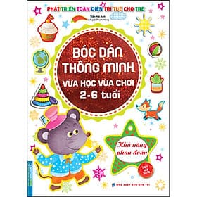 Sách Bóc Dán Thông Minh Vừa Học Vừa Chơi 2-6 Tuổi - Khả Năng Phán Đoán - Nha Nha