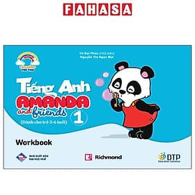 Sách - Tiếng Anh Amanda And Friends 1 - Workbook - Võ Đại Phúc
