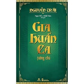 Sách Gia Huấn Ca Tường Chú - Nguyễn Trãi