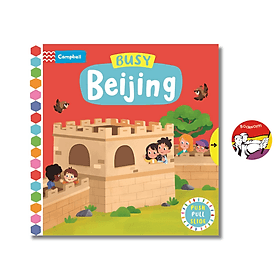 Busy Beijing by Leesh Li | Explore China - Children's Picture Book | Sách ngoại văn nhập khẩu - Gab-Gyu Lee
