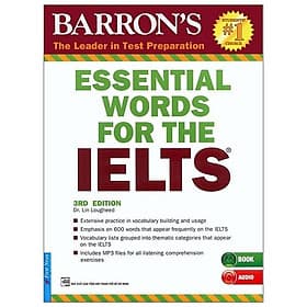 Sách Barron's Essential Words For The Ielts (Tái Bản) - Lin Lougheed