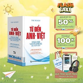Từ Điển Anh - Việt (bìa mềm) - MCBooks - Việt Anh