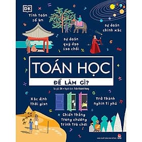 ￼Sách - Toán học để làm gì - Lâm Hà