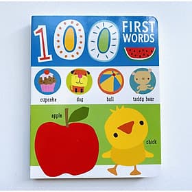 100 First Words - Sách 100 từ vựng đầu tiên - Rien Ono