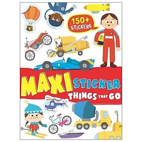 Maxi Stickers: Things That Go - Go