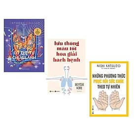 Combo 3 cuốn: Cơ Thể Tự Chữa Lành: Phục Hồi Tuyến Giáp + Lưu Thông Máu Tốt Hóa Giải Bách Bệnh + Những Phương Thức Phục Hồi Sức Khỏe Theo Tự Nhiên ( Kiến thức thú vị về sức khỏe/ Hướng dẫn giảm bệnh tật/ Tặng kèm Bookmark happy) - Thu Hà