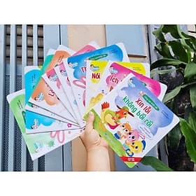 Một Cuốn trong Trọn Bộ 10 cuốn Kỹ Năng Giao Tiếp Cho Bé 2+ (Song Ngữ Việt - Anh) Cùng Con Khôn Lớn Giúp Con Hiểu Và Tự Tin Hơn Vào Bản Thân Vượt Qua Mọi Khó Khăn Thử Thách Trong Cuộc Sống - Việt An