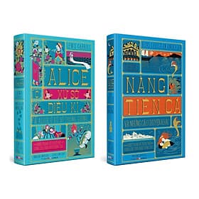 Combo 2 cuốn: Alice ở xứ sở diệu kì và Alice ở xứ sở trong gương + Nàng tiên cá và những câu chuyện khác - Đông Di