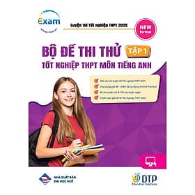 Bộ đề thi thử Tốt nghiệp THPT môn tiếng Anh 2025 - Tập 1 - ED