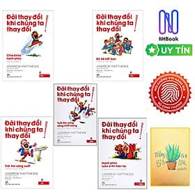 Combo Đời Thay Đổi Khi Chúng Ta Thay Đổi ( Tặng Kèm Sổ Tay ) - Andrew Matthews