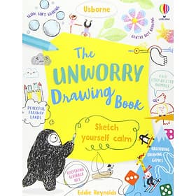 Sách tô vẽ tiếng Anh: The Unworry Drawing Book - Usborn