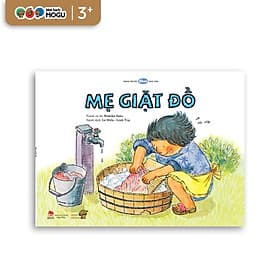 Truyện Ehon bé 3-4-5 tuổi - Mẹ Giặt Đồ - Wakiko Sato