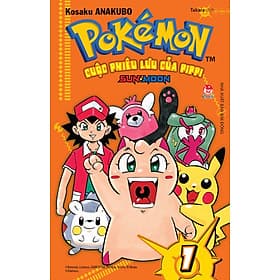 Sách Pokémon - Cuộc Phiêu Lưu Của Pippi Sun - Moon - Nhà xuất bản Larousse