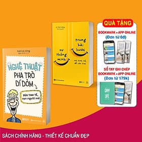 Combo 2 Cuốn Sách Nâng Cao Kỹ Năng Giao Tiếp: Sự Thông Minh Trong Hài Hước Và Nghệ Thuật Pha Trò Dí Dỏm: Đùa Tinh Tế, Vạn Người Mê - làm Chủ Sự Hài Hước - Minh Thông