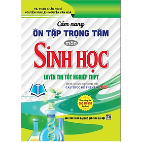Cẩm nang ôn tập trọng tâm môn sinh học luyện thi tốt nghiệp THPT (dùng chung) - HA - An Thi