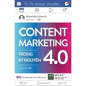 Sách Content Marketing Trong Kỷ Nguyên 4.0 ( Tái Bản) - NG.UYÊN