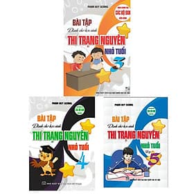 Combo Bài Tập Dành Cho Học Sinh Thi Trạng Nguyên Nhỏ Tuổi 3,4,5 - Nguyên Nhã