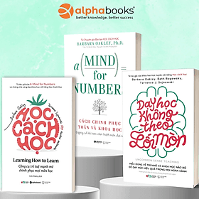 Combo Học Cách Học + Dạy Học Không Theo Lối Mòn + Cách Chinh Phục Toán Và Khoa Học - AL - Theo Theobald