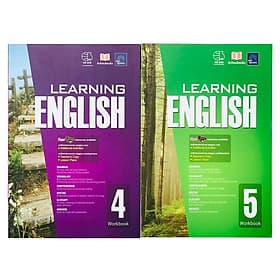 Sách : Learning English 4 và 5 - Dành Cho Trẻ Từ 10 đến 12 tuổi ( tập 4 và 5 ) - Châu Sa