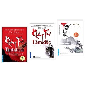 Combo Khổng tử tinh hoa + Khổng tử tâm đắc + Trang tử tâm đắc - Khổng Tử