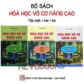 Combo sách Hóa Học Vô Cơ nâng cao – Hoàng Nhâm (tập 1 + tập 2 + tập 3)