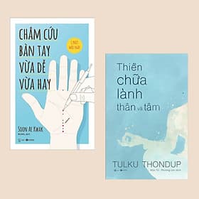 Combo Sách Y Học: Châm Cứu Bàn Tay Vừa Dễ Vừa Hay + Thiền Chữa Lành Thân Và Tâm / Thuật châm cứu & thiền chữa lành bách bệnh - Làn