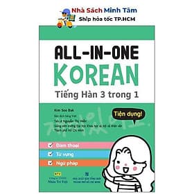 All-in-one Korean - Tiếng Hàn 3 trong 1 (kèm 1 đĩa MP3) - Nhân Trí Việt - Việt Hà