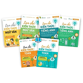 Combo/Lẻ Làm chủ kiến thức bằng sơ đồ tư duy lớp 9 Toán - Ngữ Văn - Tiếng Anh - Duy Văn