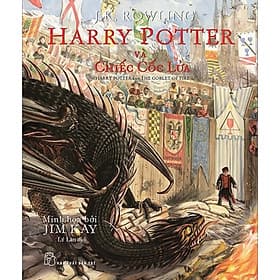 Harry Potter Và Chiếc Cốc Lửa - Tập 4 (Bản Đặc Biệt Có Tranh Minh Họa Màu) - Minh Quốc