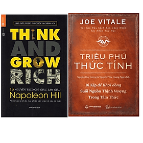 Combo Sách Kinh Tế Hay: Triệu Phú Thức Tỉnh+13 Nguyên Tắc Nghĩ Giàu Làm Giàu Think And Grow Rich - NG.UYÊN