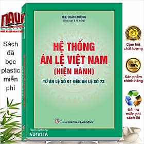 Sách Hệ Thống Án Lệ Việt Nam – Từ Án Lệ số 01 đến Án Lệ số 72 (V2481TP) - An Nam