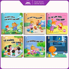 Tớ thật Siêu - Combo 6 Cuốn Dành Cho Bé Từ 3 Tuổi - Tiên Phong Books - Công Sĩ
