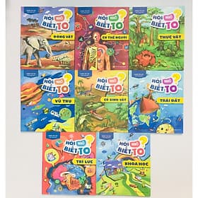 Hỏi Nhỏ Biết To – Trọn bộ 8 cuốn - Minh Minh